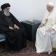 آیت الله سیستانی درگذشت پاپ را تسلیت گفت